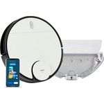 Medion MD X40 SW 20040 Saugroboter, 110 min Akkubetrieb, App- und Sprachsteuerung, weiß