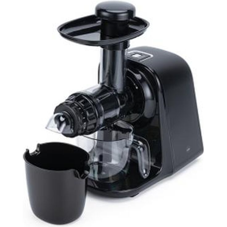Wilfa SJB-500 Entsafter, Slow-Juicer, 150W, kompakt und leistungsstark, 0,5L, geräuschloser Betrieb, Kunststoff, Tritan, schwarz