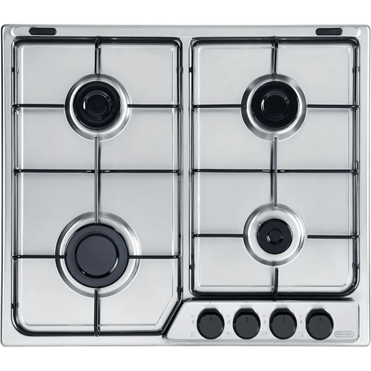 DeLonghi FFA 46 ASV, Edelstahl, Built-in (placement), 60 cm, Gaskochfeld, Edelstahl, 4 Zone(n) – Bild 3