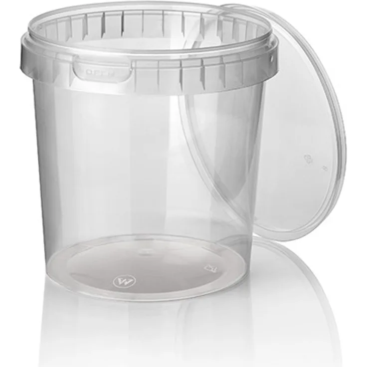 30 Feinkostbecher, PP 770 ml Ø 11,8 cm 11,3 cm transparent
