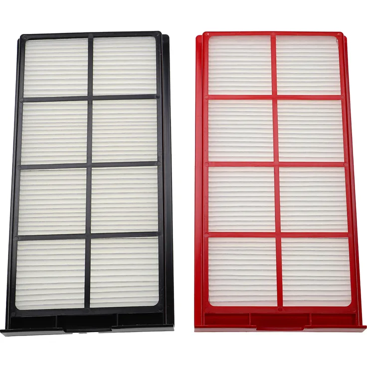 vhbw Filterset kompatibel mit Zehnder ComfoAir 200 Lüftungsgerät - Luftfilter G4 - F7 (2 Stück), 29 x 15 x 5 cm, Weiß - Rot - Schwarz