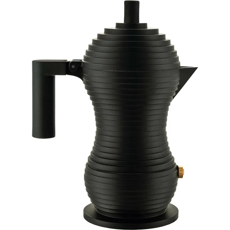 Alessi Pulcina Espressokocher schwarz 70 ml
