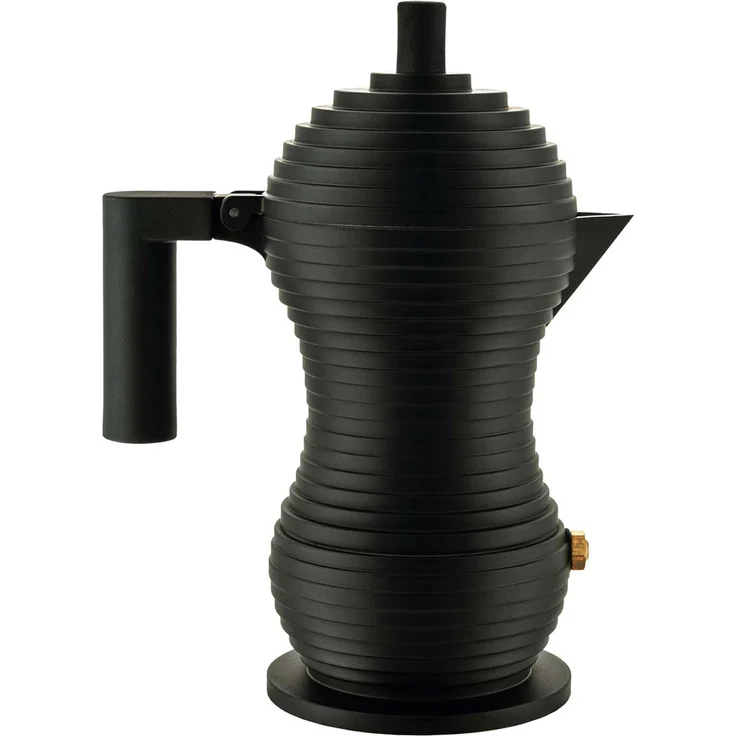 Alessi Pulcina Espressokocher schwarz 70 ml