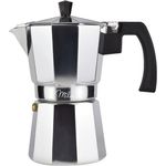 Milu Espressokocher Set 9 Tassen, aluminium