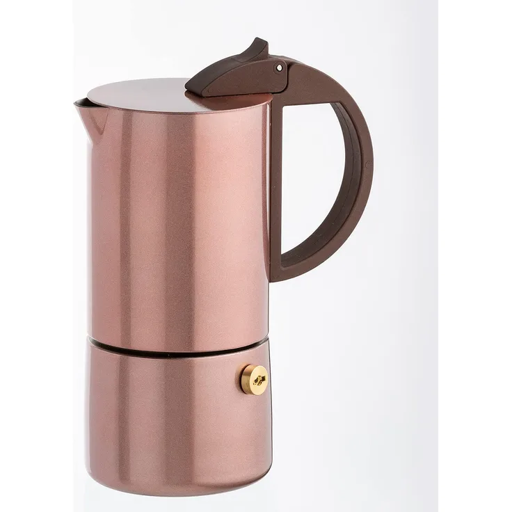 Gnali +Zani | CHICCA Espressokocher goldrose 3 Tassen