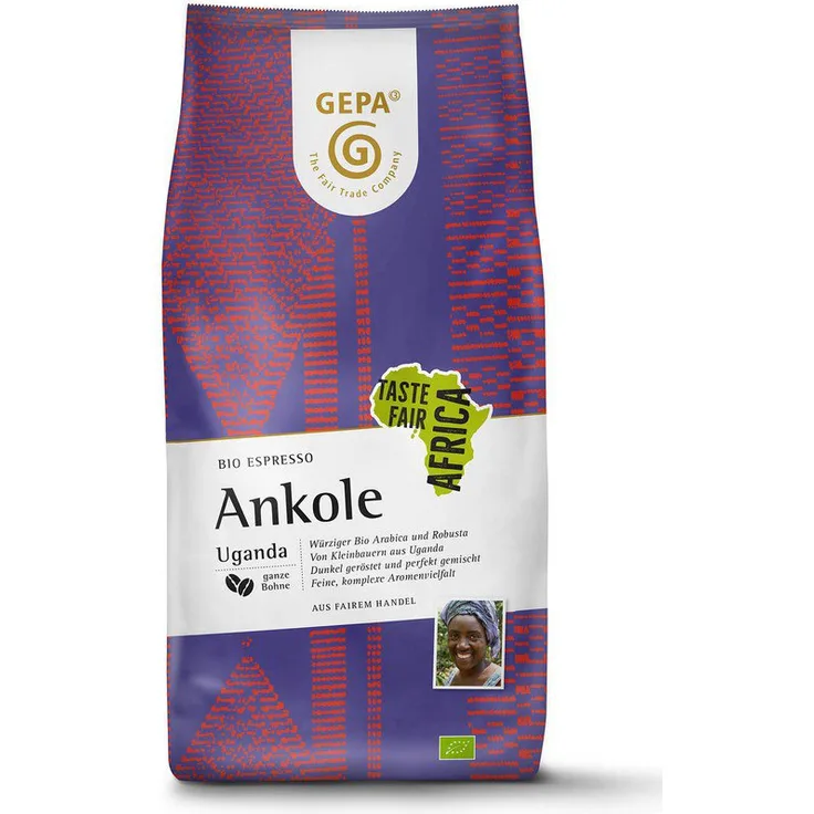 GEPA The Fair Trade Company Bio Espresso Ankole, 1000g