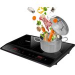 DMS Doppel Induktionskochplatte Induktion Kochfeld Induktionskochfeld 3500 W