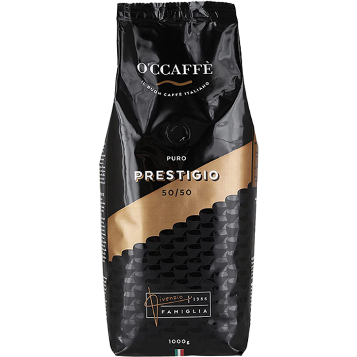 O'CCAFFÈ Puro Prestigio 50-50, 1000g ganze Bohnen