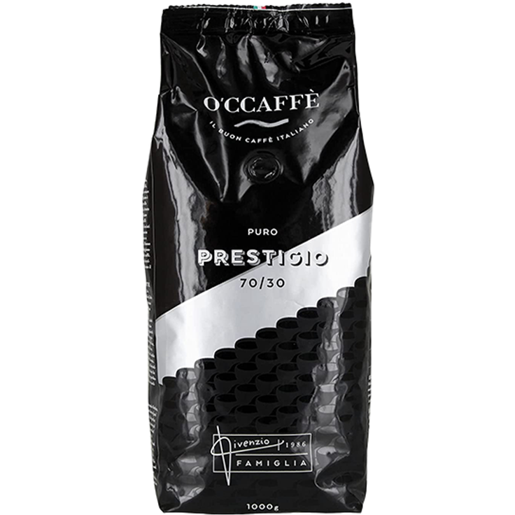 O'CCAFFÈ Puro Prestigio 70-30, 1000g ganze Bohnen