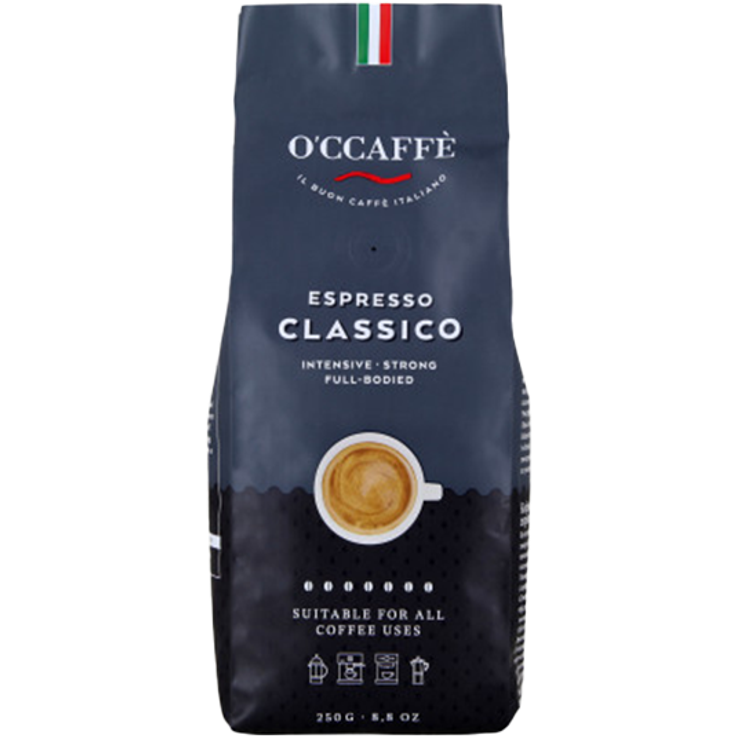 O'CCAFFÈ Espresso Classico, 250g ganze Bohne