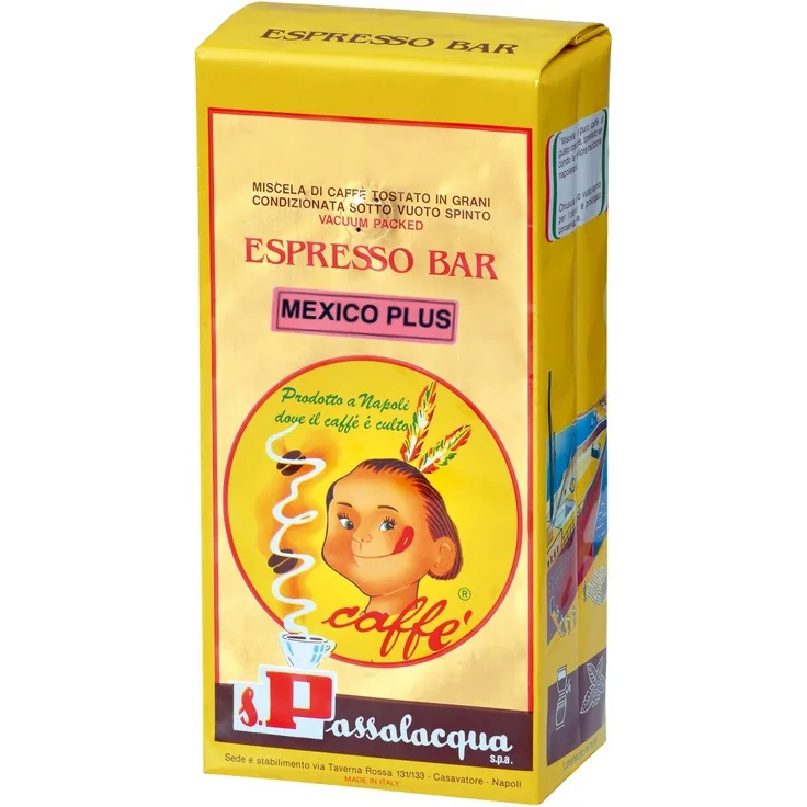PASSALACQUA Mexico Plus 1 KG Bohnen im Beutel