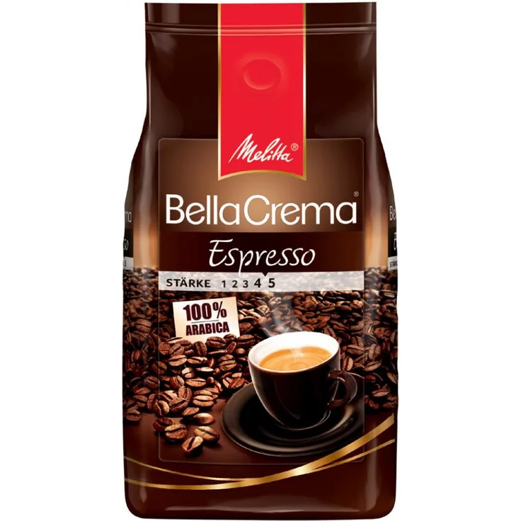 Melitta Kaffee BellaCrema Espresso, ganze Bohne – Bild 1