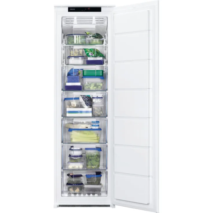 Zanussi ZUNN18FS1 Gefrierschrank, Einbau, weiß, NoFrost, Schnellgefrieren, Breite 54 cm, Energieklasse F