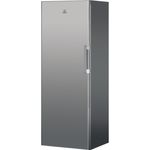Indesit UI6 F1T S1 Gefrierschrank, freistehend, silber, NoFrost, Schnellgefrieren, Breite 60 cm, Energieklasse F