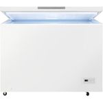 Zanussi ZCAN31FW1 Gefriertruhe, freistehend, weiß, Schnellgefrieren, LED, Breite 84.5 cm, Energieklasse F