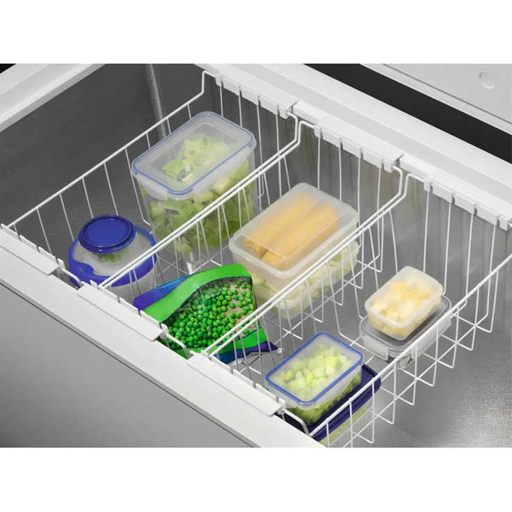 Zanussi ZCAN31FW1 Gefriertruhe, freistehend, weiß, Schnellgefrieren, LED, Breite 84.5 cm, Energieklasse F – Bild 4