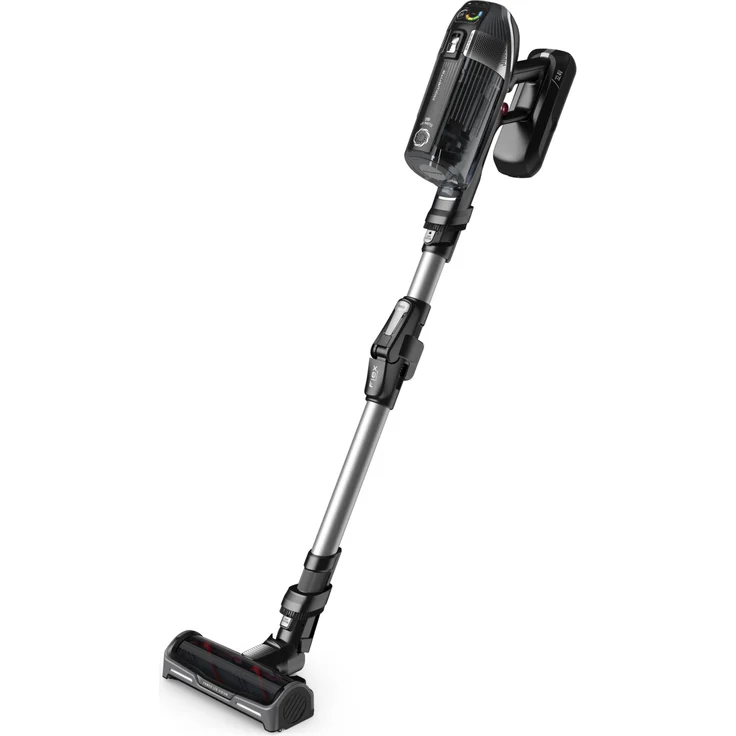 Rowenta RH9958 X-FOR FLEX 14.60 Animal Handstaubsauger, 70 min Akkubetrieb, Akkuwechsel-Option, schwarz-grau – Bild 1