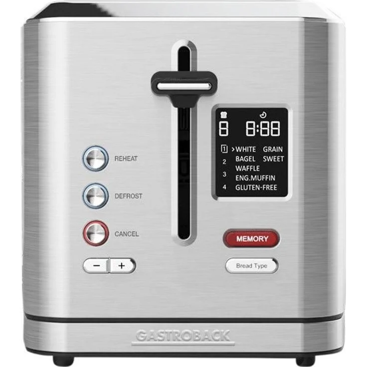 Gastroback Design Toaster Digital 2S edelstahl – Bild 1