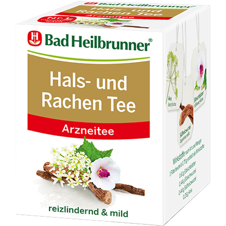 Bad Heilbrunner Hals- und Rachen Tee