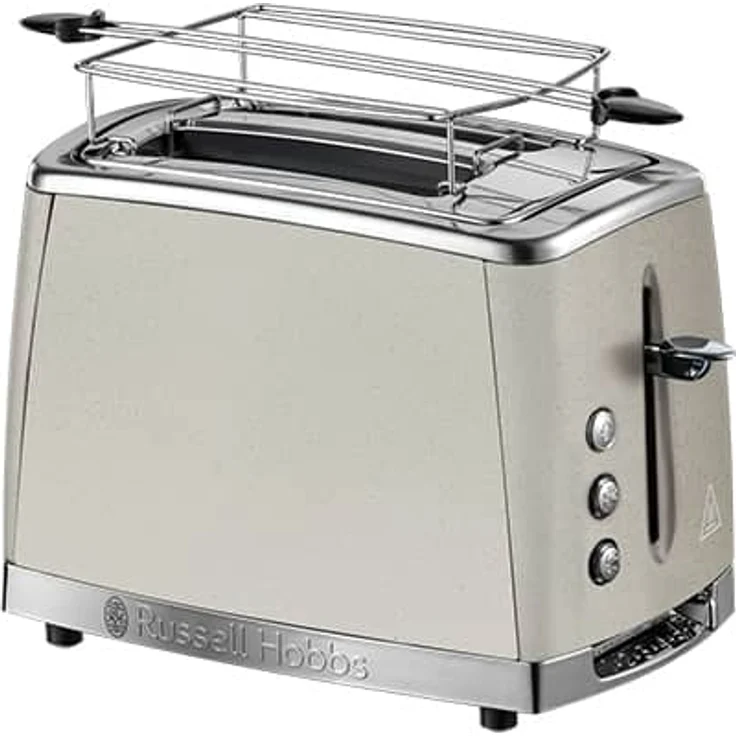 Russell Hobbs Luna Stone 26970-56 2-Scheiben-Toaster, 1550W, 6 Stufen, Edelstahl
