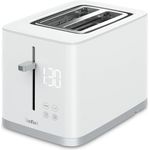 Tefal TT6931 Sense 2-Schlitz-Toaster, 850W, inkl. Krümelschublade, Auftaufunktion, variable Schlitzbreite, Kunststoff, weiß