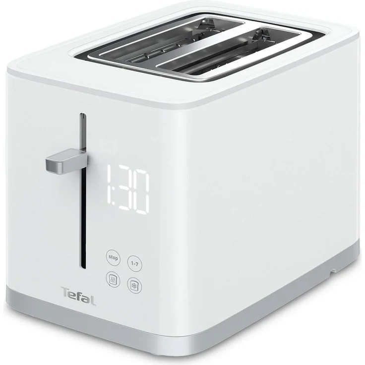 Tefal TT6931 Sense 2-Schlitz-Toaster, 850W, inkl. Krümelschublade, Auftaufunktion, variable Schlitzbreite, Kunststoff, weiß – Bild 1