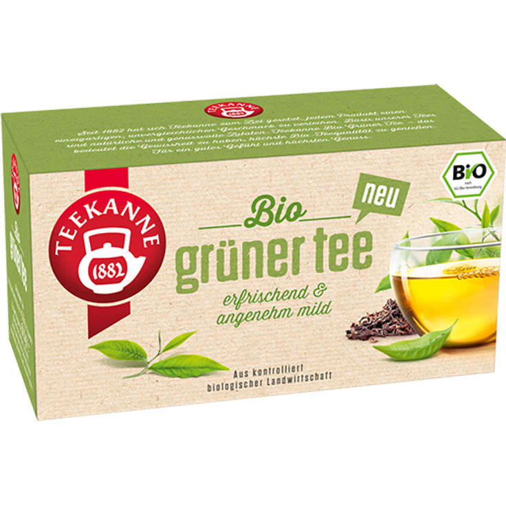 Teekanne Bio Grüner Tee - Preisvergleich
