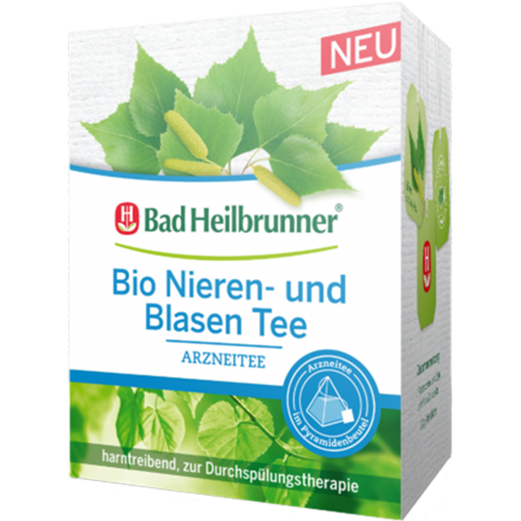 Bad Heilbrunner Bio Nieren- und Blasentee - Pyramidenbeutel