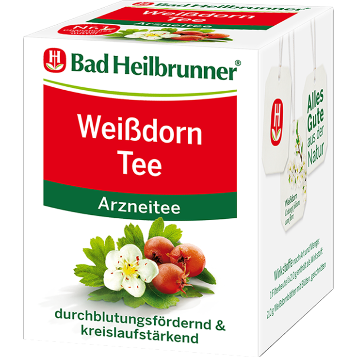 Bad Heilbrunner Weißdorn Tee