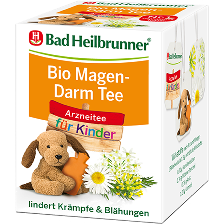 Bad Heilbrunner Bio Magen-Darm Tee für Kinder