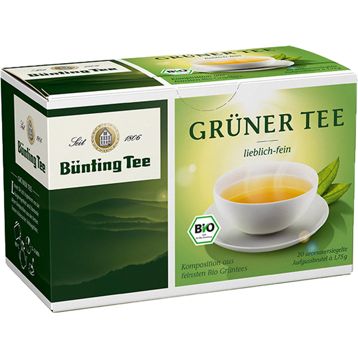 Bünting Tee Bio Grüner Tee