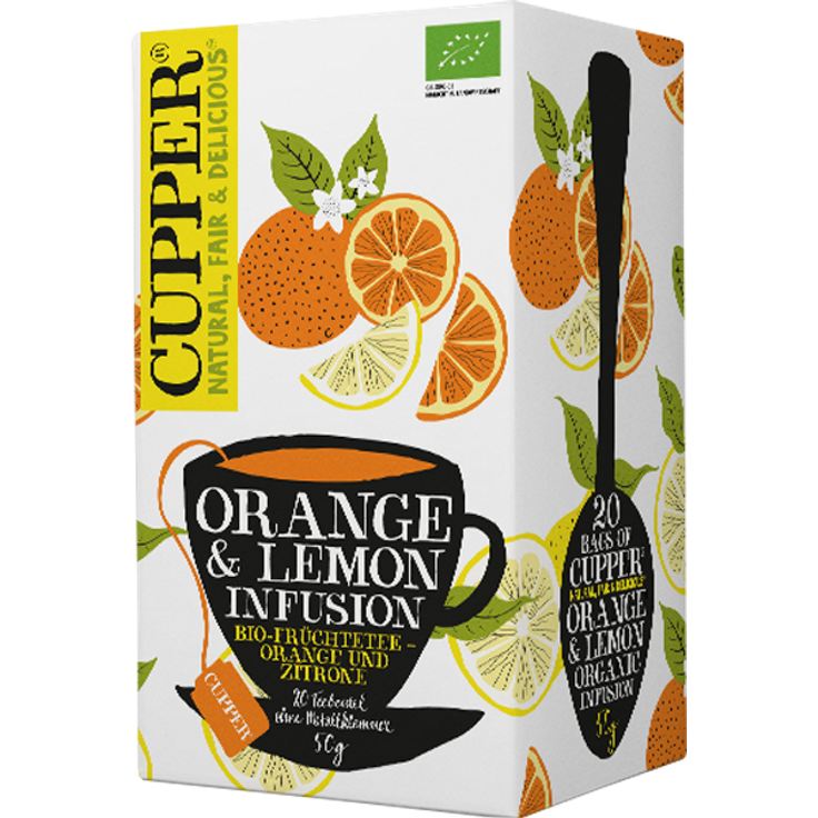 Cupper Bio Orange & Lemon Infusion