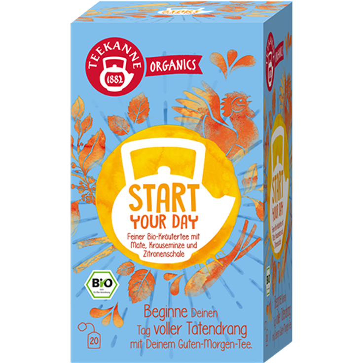 Teekanne Bio Organics Start Your Day - Preisvergleich