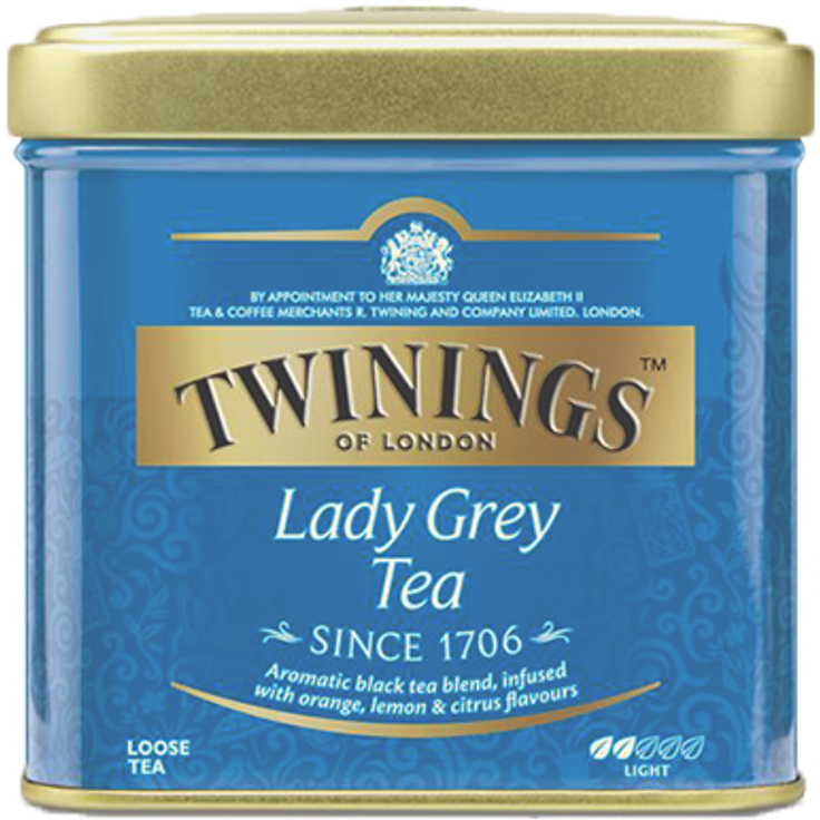 Twinings Lady Grey Tea, 100g Dose