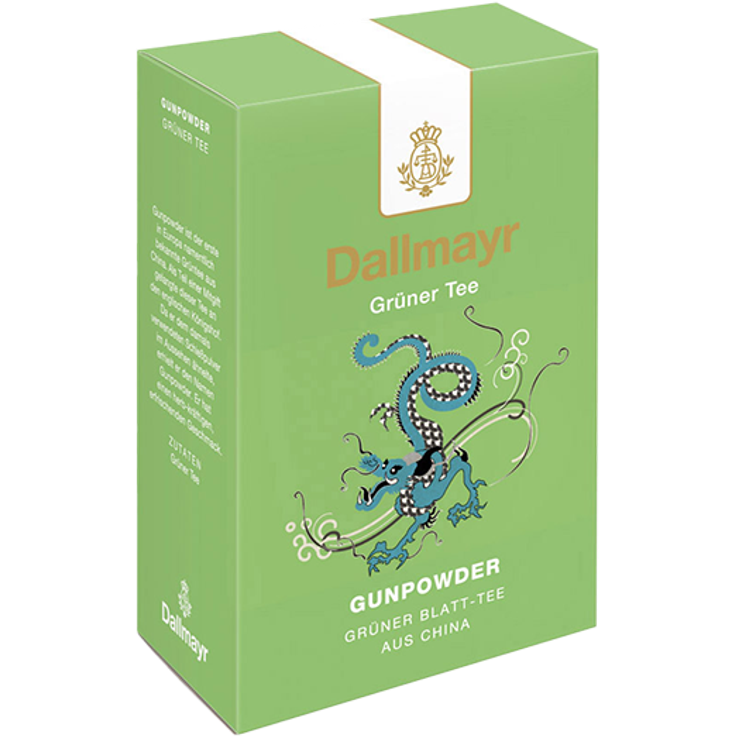 Dallmayr Gunpowder - Grüner Blatt-Tee, loser Tee