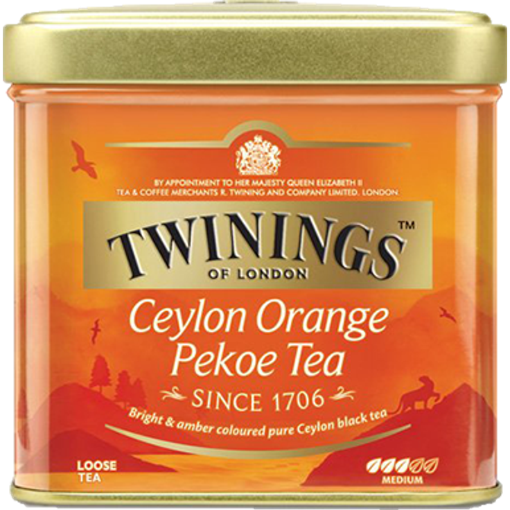 Twinings Ceylon Orange Pekoe Tea, 100g Dose