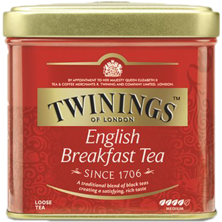 Twinings English Breakfast Tea, 100g Dose