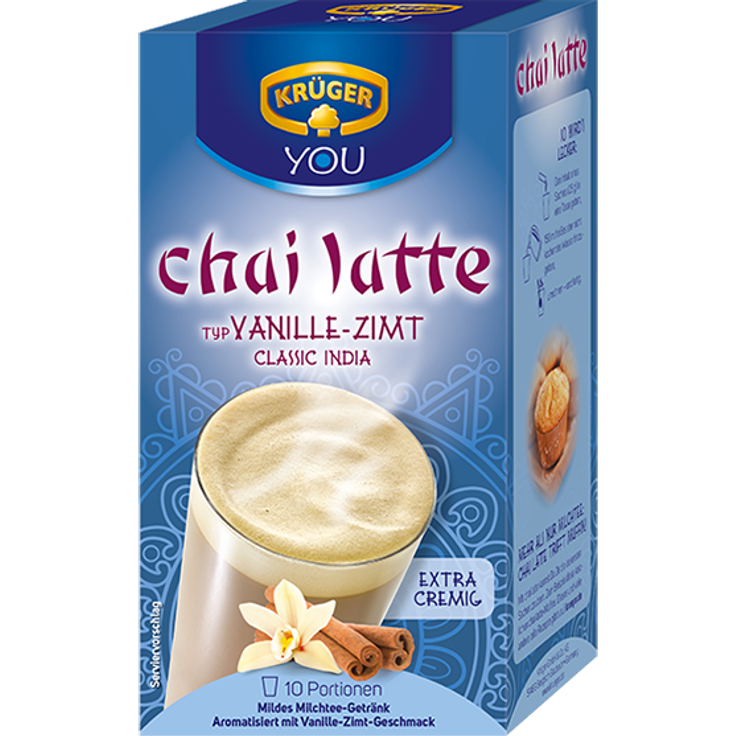 Krüger Chai Latte Vanille-Zimt, 250g