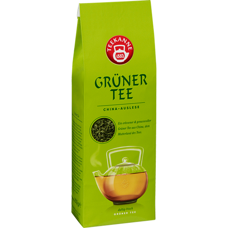 Teekanne "Grüner Tee", loser Tee, 250g