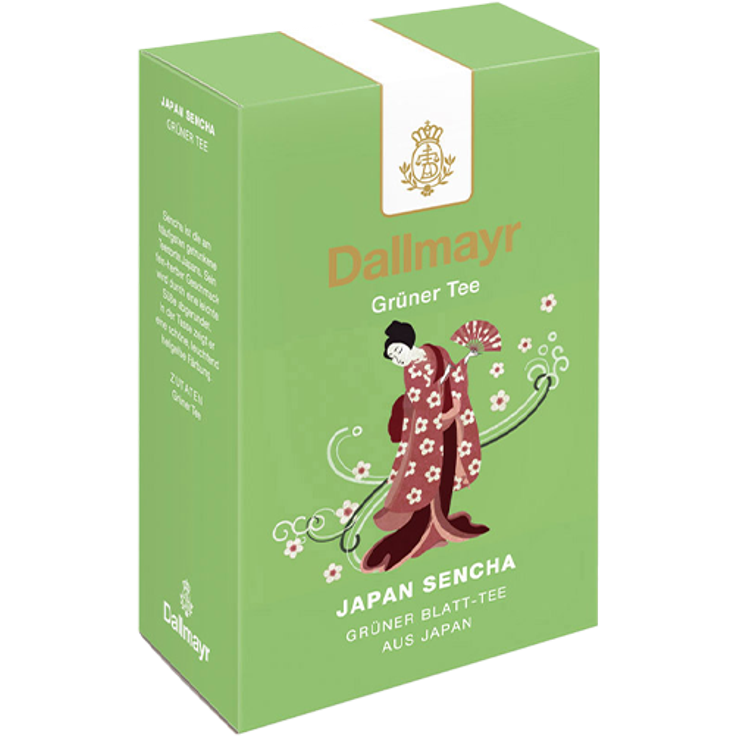 Dallmayr Japan Sencha - Grüner Blatt-Tee, loser Tee
