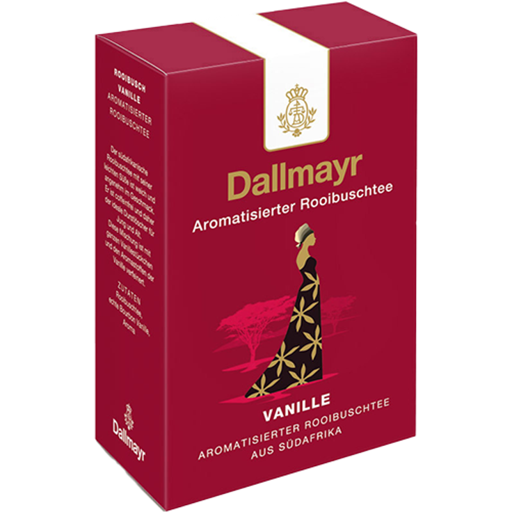 Dallmayr Vanille - Aromatisierte Rooibuschtee, loser Tee