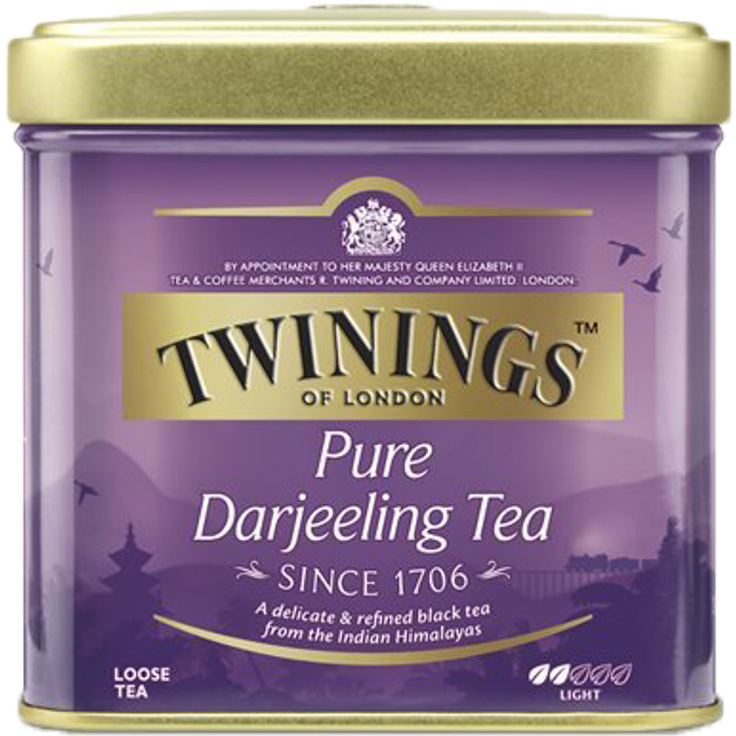 Twinings Pure Darjeeling Tea, 100g Dose