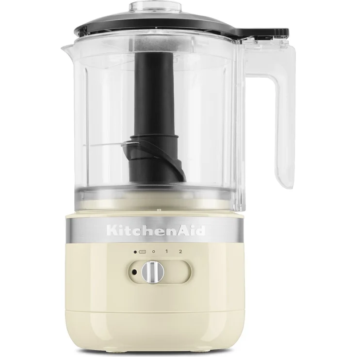 KitchenAid 5KFCB519EAC Cordless Universalzerkleinerer, 1,2 L, 2 Geschwindigkeiten, Momentbetrieb, kabellos, creme, Kunststoff, Serie: 5KFCB519 – Bild 2