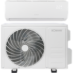 Bomann CL 6045 QC CB Inverter-Klimasplitgerät, Einbau, 2,61 kW, 9000 BTU-h, Wi-Fi, 3-stufig, weiß (660451)