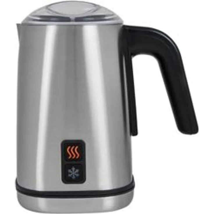 EXQ MILK 5010 Milchaufschäumer, elektrisch, 500W, 0,35 Liter Erwärmen, 0,15 Liter Aufschäumen, edelstahl