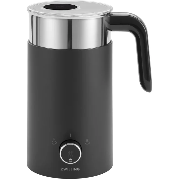Zwilling Enfinigy Milchaufschäumer, elektrisch, 600W, 400 ml, Kabelaufwicklung, Kunststoff, schwarz