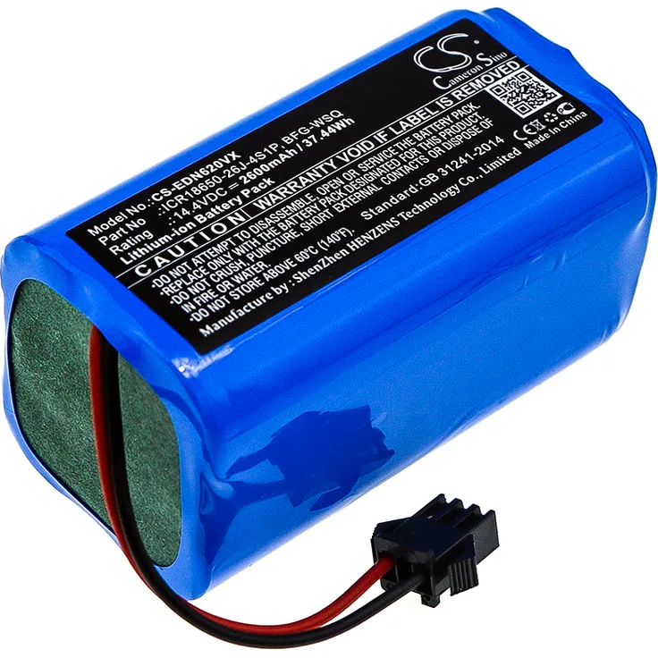 Ersatzakku - CS-EDN620VX - Ecovacs Deebot N546 - Eufy RoboVac 11 - 14,4 Volt 2600mAh Li-Ion