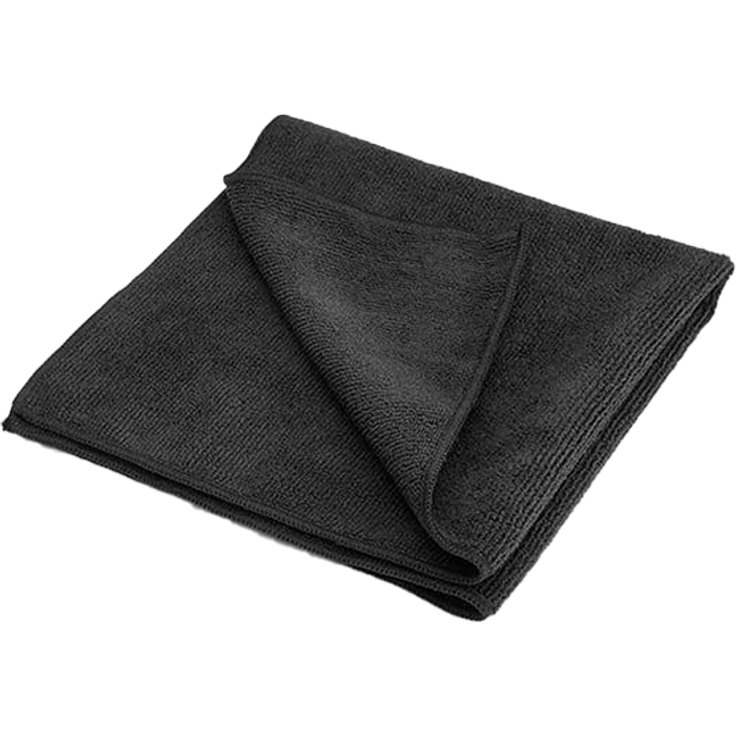 JoeFrex Barista Mikrofasertuch Schwarz 40x40cm