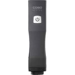 CASO Vacu One Touch Handvakuumierer, 3 L Pumpenleistung, -0,4 bar Druck, Lithium-Ionen-Akku für bis zu 150 Minuten Laufzeit, grau