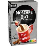 Nescafé 2in1 Sticks, Instantkaffee mit Creamer, Instant Kaffee, 10 Portionssticks - Preisvergleich